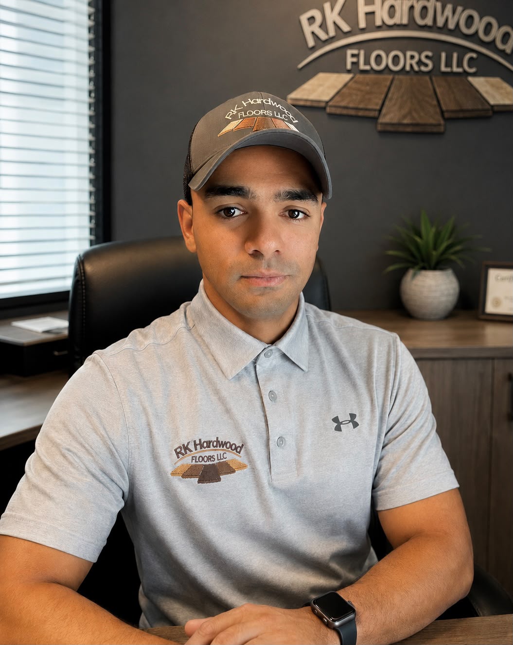Robson Melo, CEO of RK Hardwood Floors